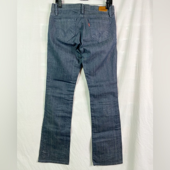 Vintage Y2K Levi’s Demi Boot 508 Low Rise Bootcut Dark Wash Blue 6 Long NEW - Picture 8 of 10